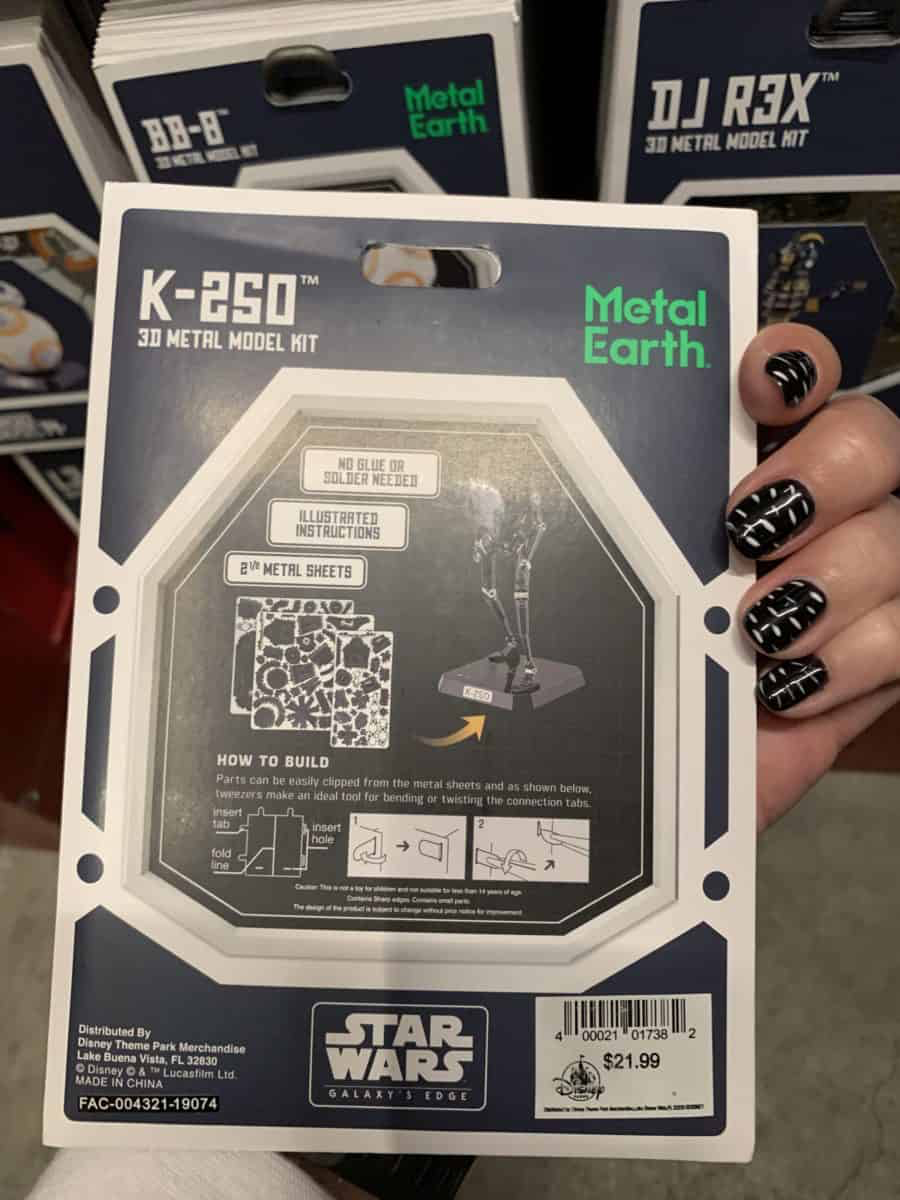 SWGE (RO) K-2SO 3D Metal Model Kit 2