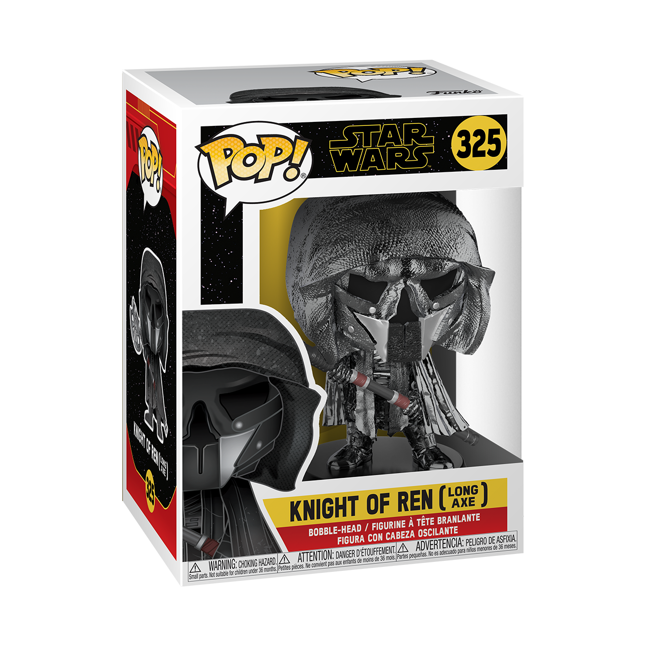 TROS Knight Of Ren (Long Axe) Hematite Chrome BH Toy 1