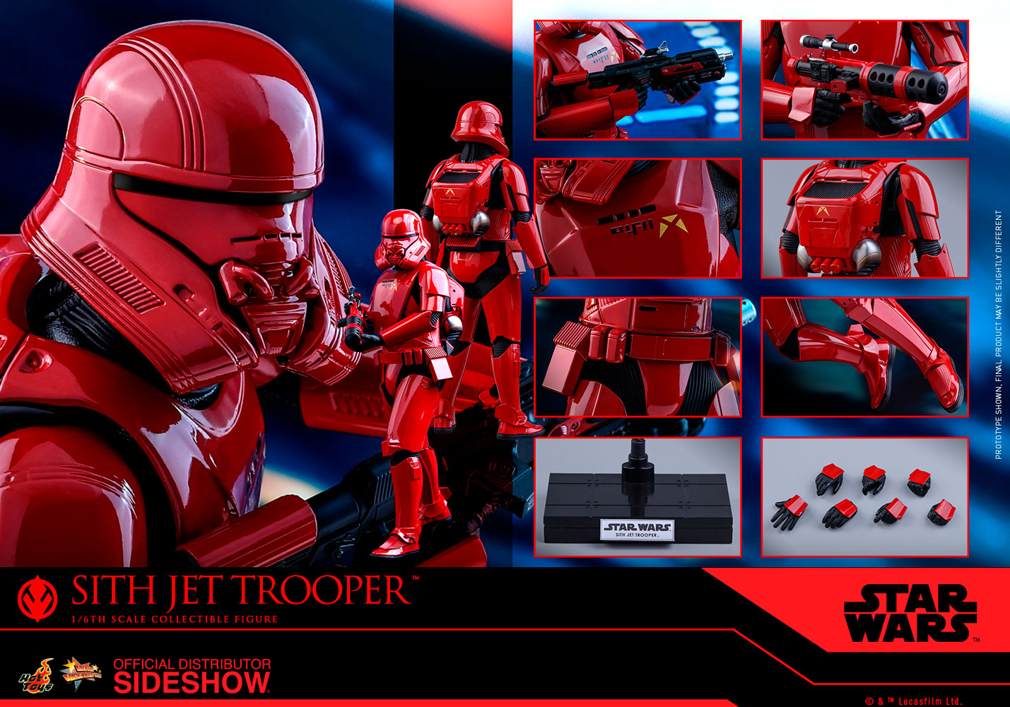 TROS FO Sith Jet Tropper 1/6th Scale Figure 10