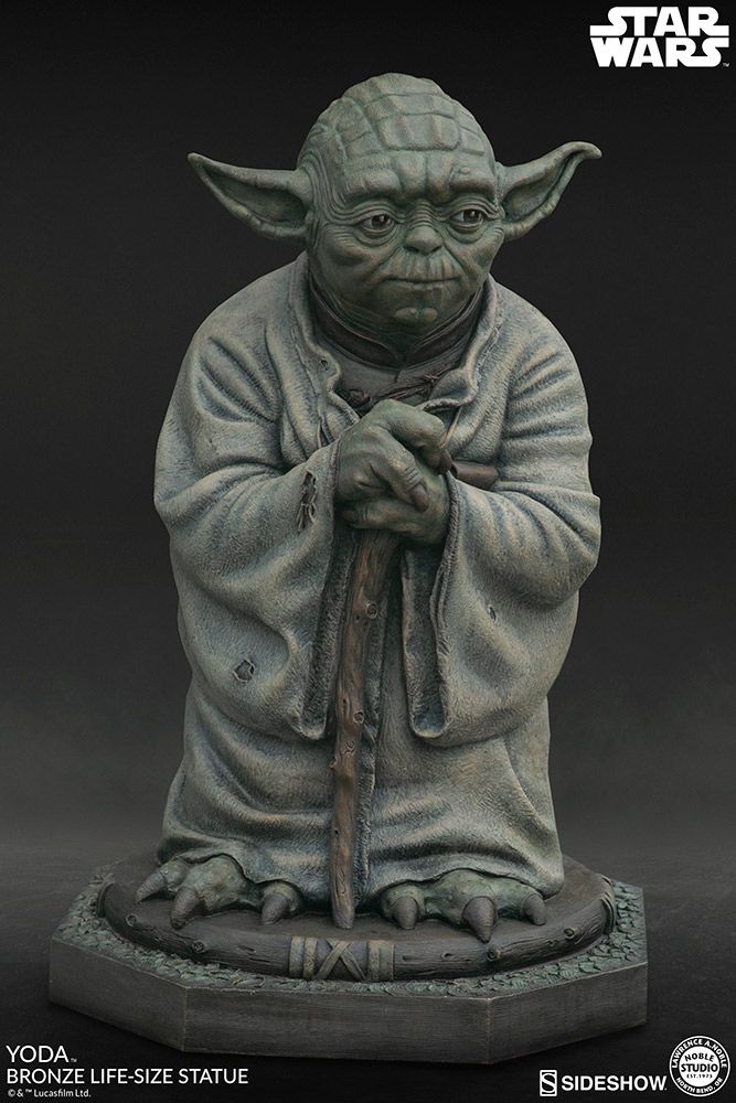 TESB Yoda Bronze Statue 3