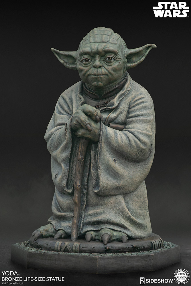 TESB Yoda Bronze Statue 4