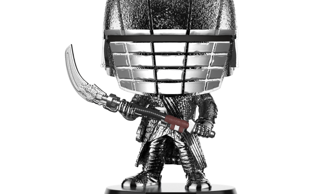 New Knight Of Ren (Scythe) Hematite Chrome Bobble Head Toy available!