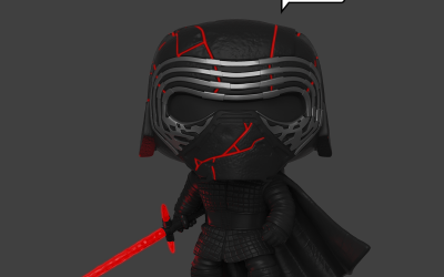 New Kylo Ren (Glow) Funko Pop! 10" Bobble Head Toy available!