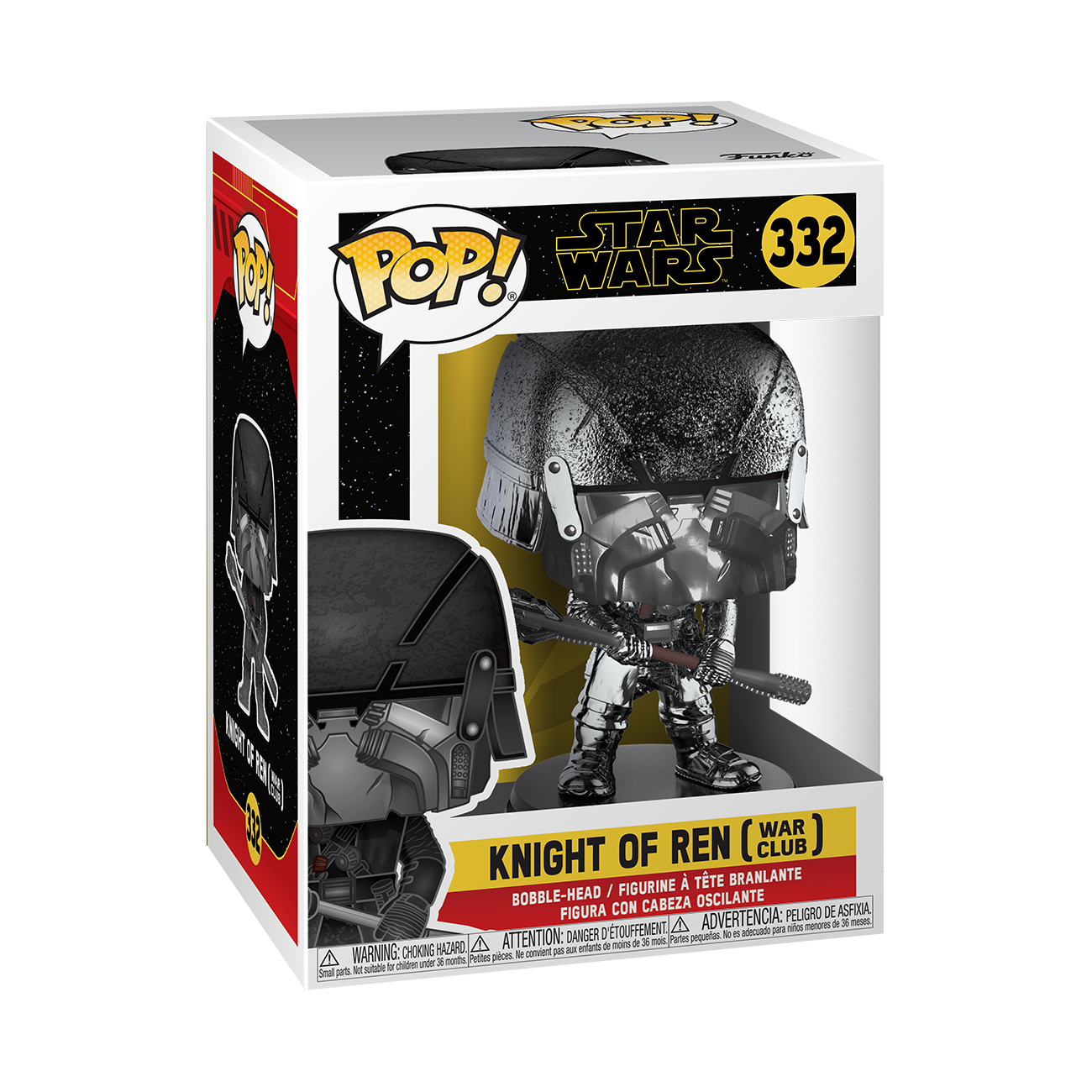 TROS FP Hematite Chrome Knight Of Ren (War Club) BH Toy 1