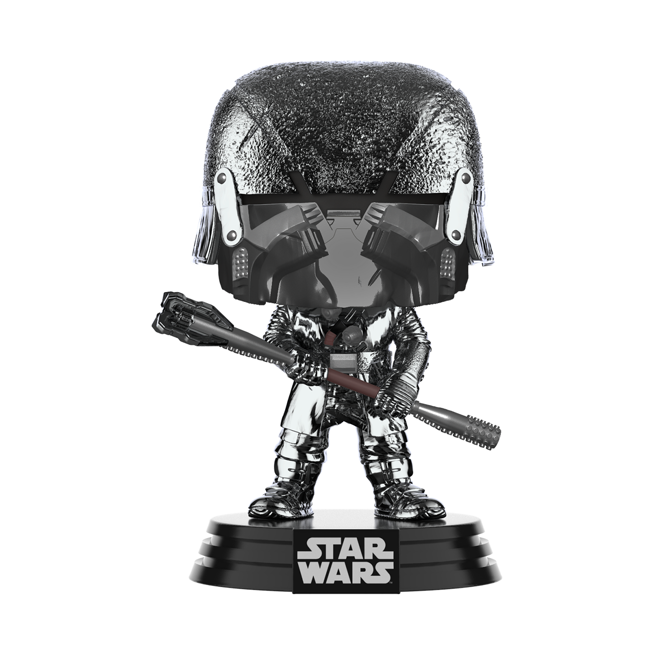 TROS FP Hematite Chrome Knight Of Ren (War Club) BH Toy 2