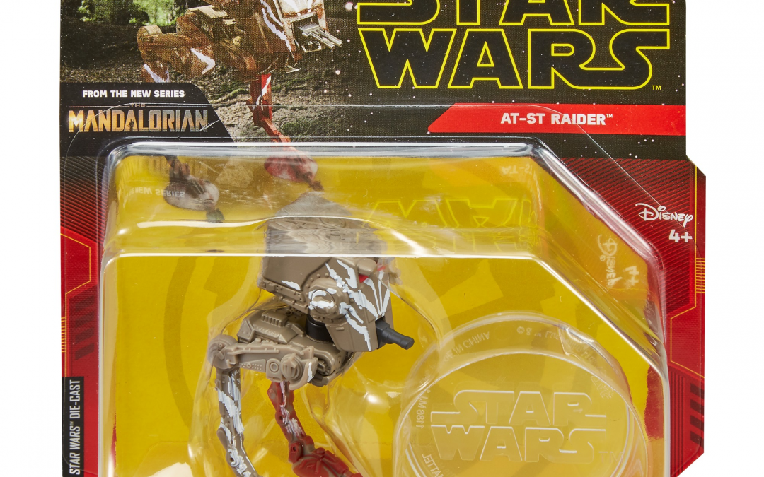 New The Mandalorian AT-ST Raider Starship Toy available now!