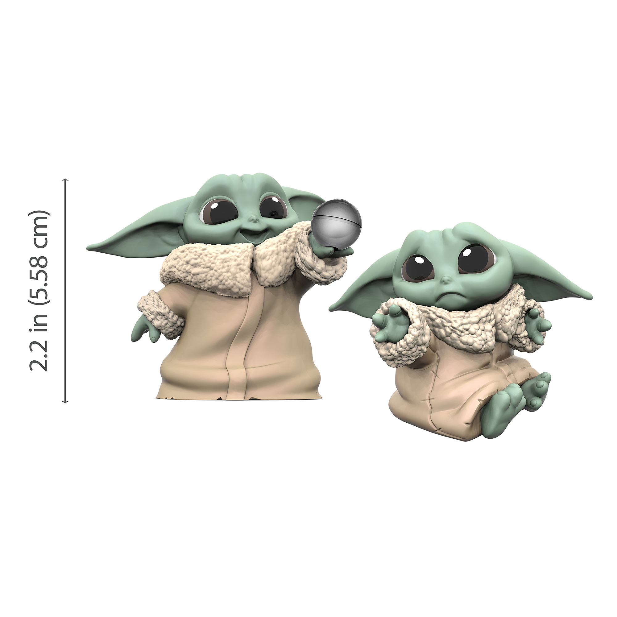 TM Baby Yoda (The Child) Figure 2-Pack