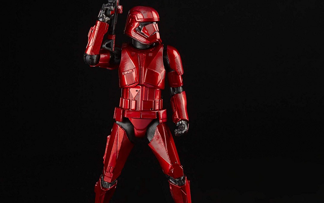 New Rise of Skywalker Sith Trooper Black Series Carbonized Figure available!