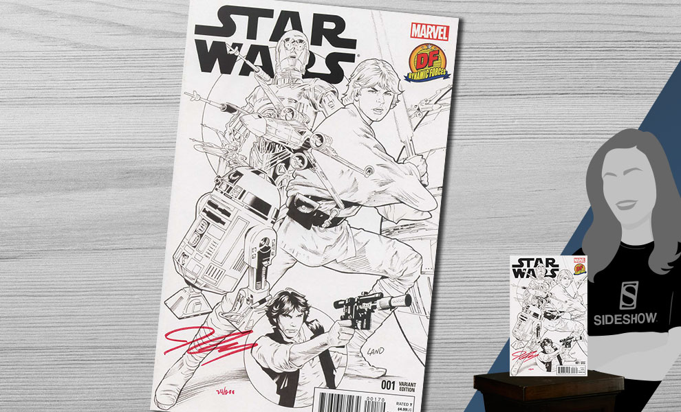 New Star Wars #1 B&W Variant Comic Book For Pre-order!