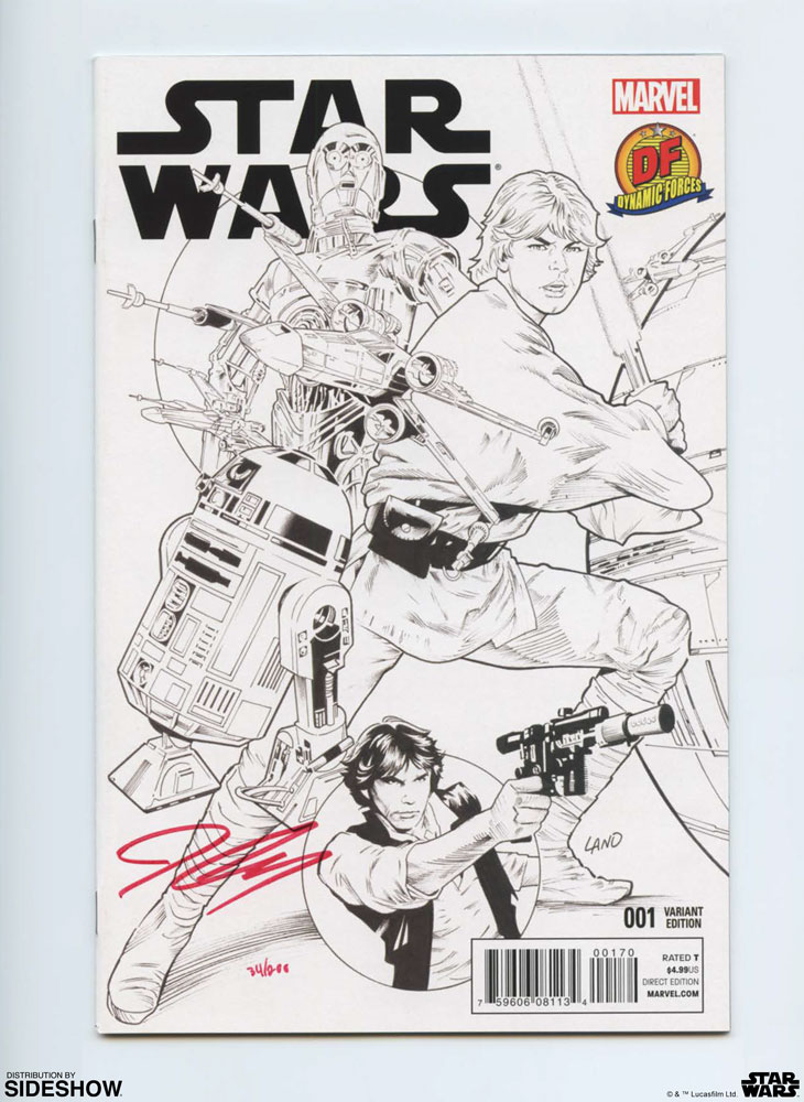SW #1 B&W Variant Comic Book 2