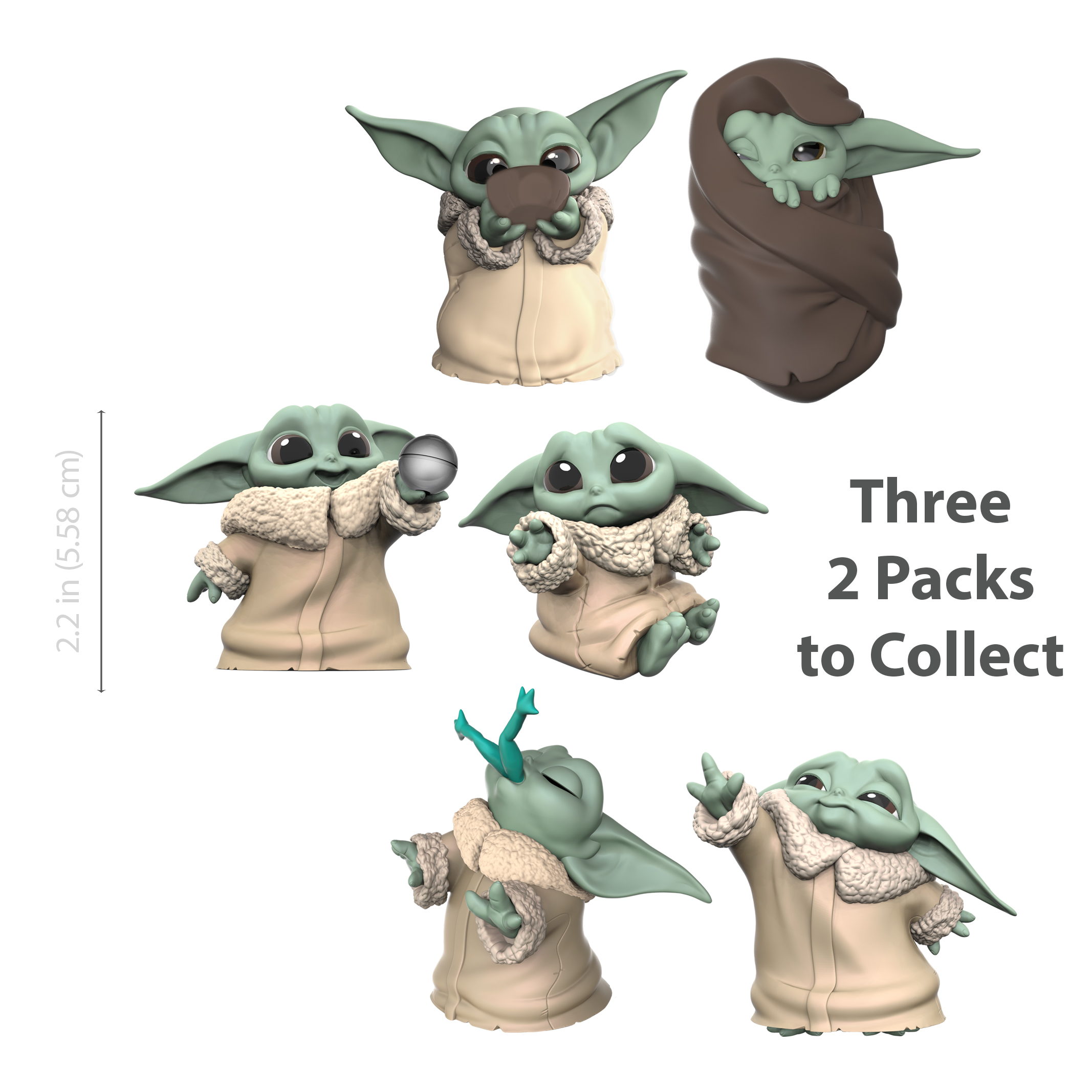 TM Baby Yoda (The Child) Figure 2-Pack 2