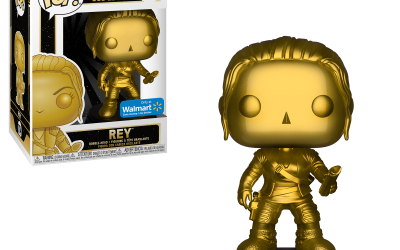 New Force Awakens Rey (Gold Metallic) Bobble Head Toy available!