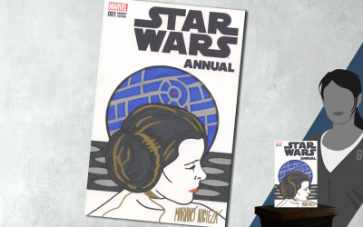 New Star Wars Annual #1 Princess Leia Sketch Cover Comic available for pre-order!