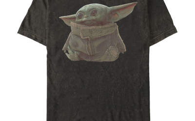 New The Mandalorian Baby Yoda Men's Portrait T-Shirt available!