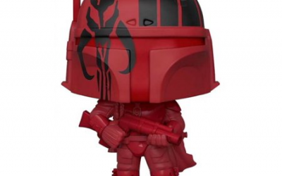 New Star Wars Super-Sized Red Boba Fett Bobble Head Toy available!