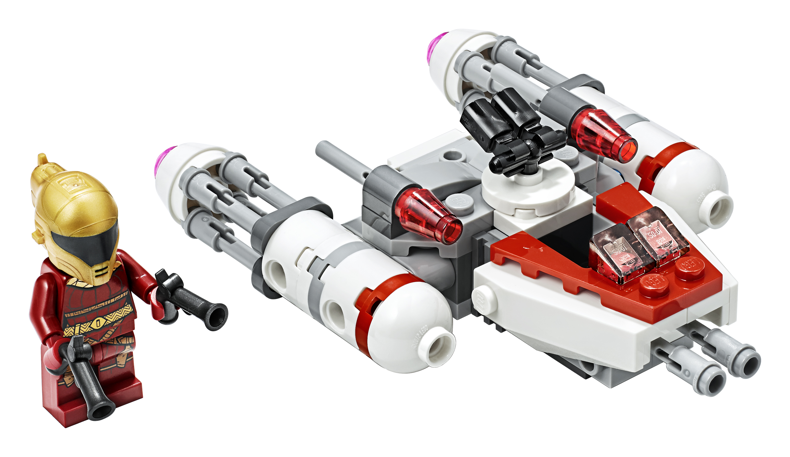 TROS Resistance Y-wing Microfighter Lego Set 3