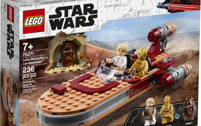 New A New Hope Luke Skywalker's Landspeeder Lego Set available!