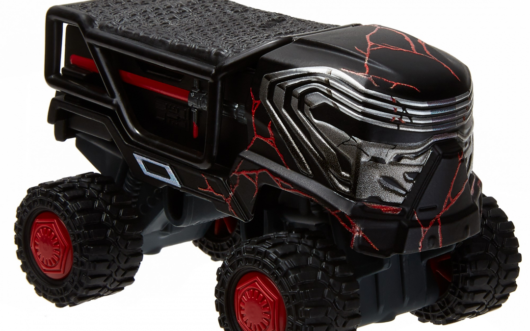 New Rise of Skywalker Kylo Ren All Terrain Character Car available!