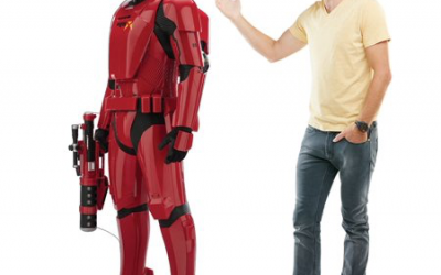 New Rise of Skywalker Sith Jet Trooper Cardboard Standee available!