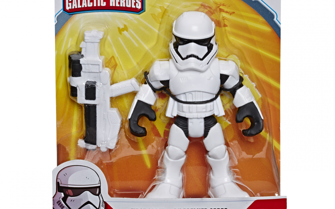 New Galactic Heroes First Order Stormtrooper Mega Figure available!
