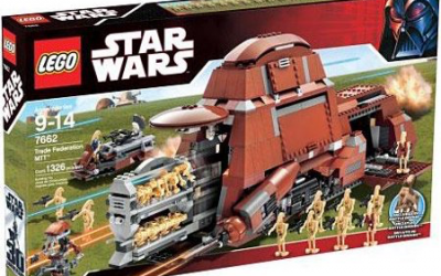 New The Phantom Menace Trade Federation MTT Lego Set available!