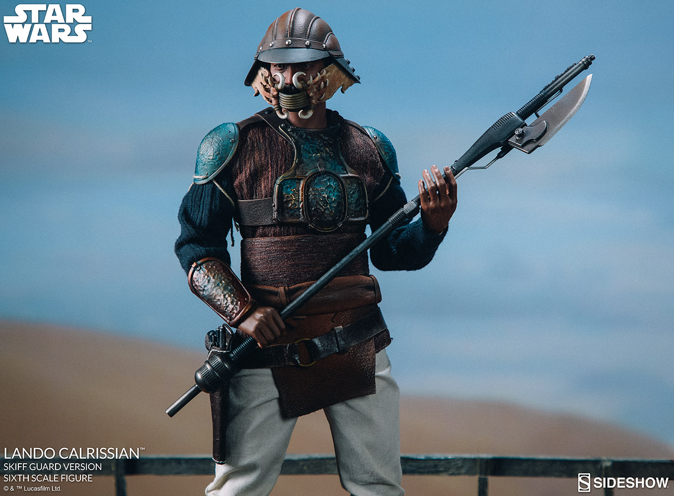 ROTJ Lando Calrissian (Skiff Guard Version) 1/6th Scale Figure 8