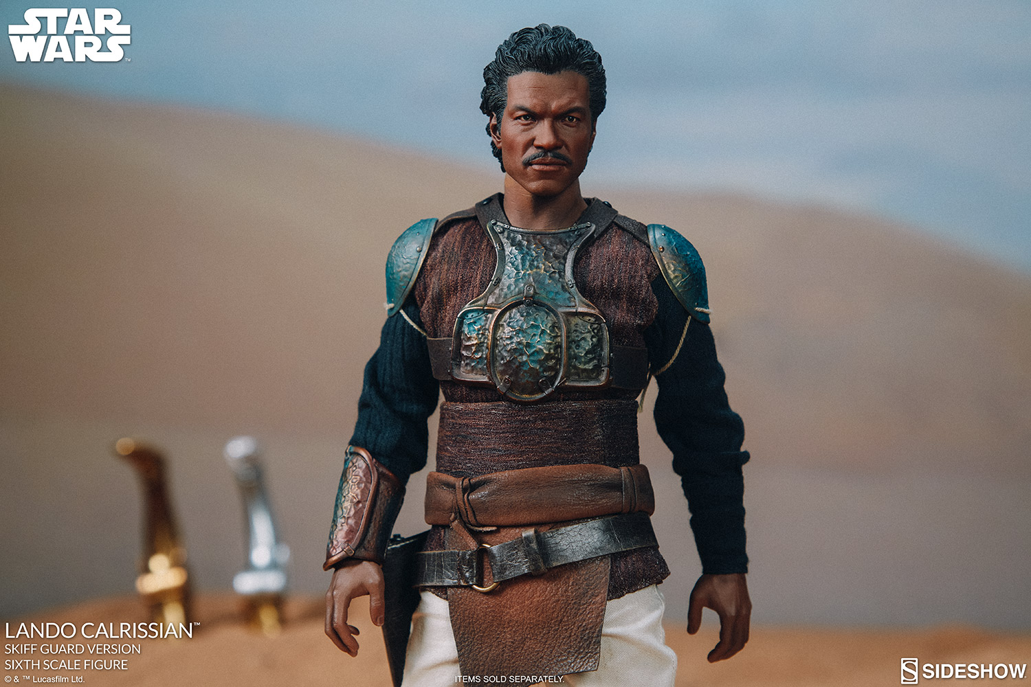 ROTJ Lando Calrissian (Skiff Guard Version) 1/6th Scale Figure 9