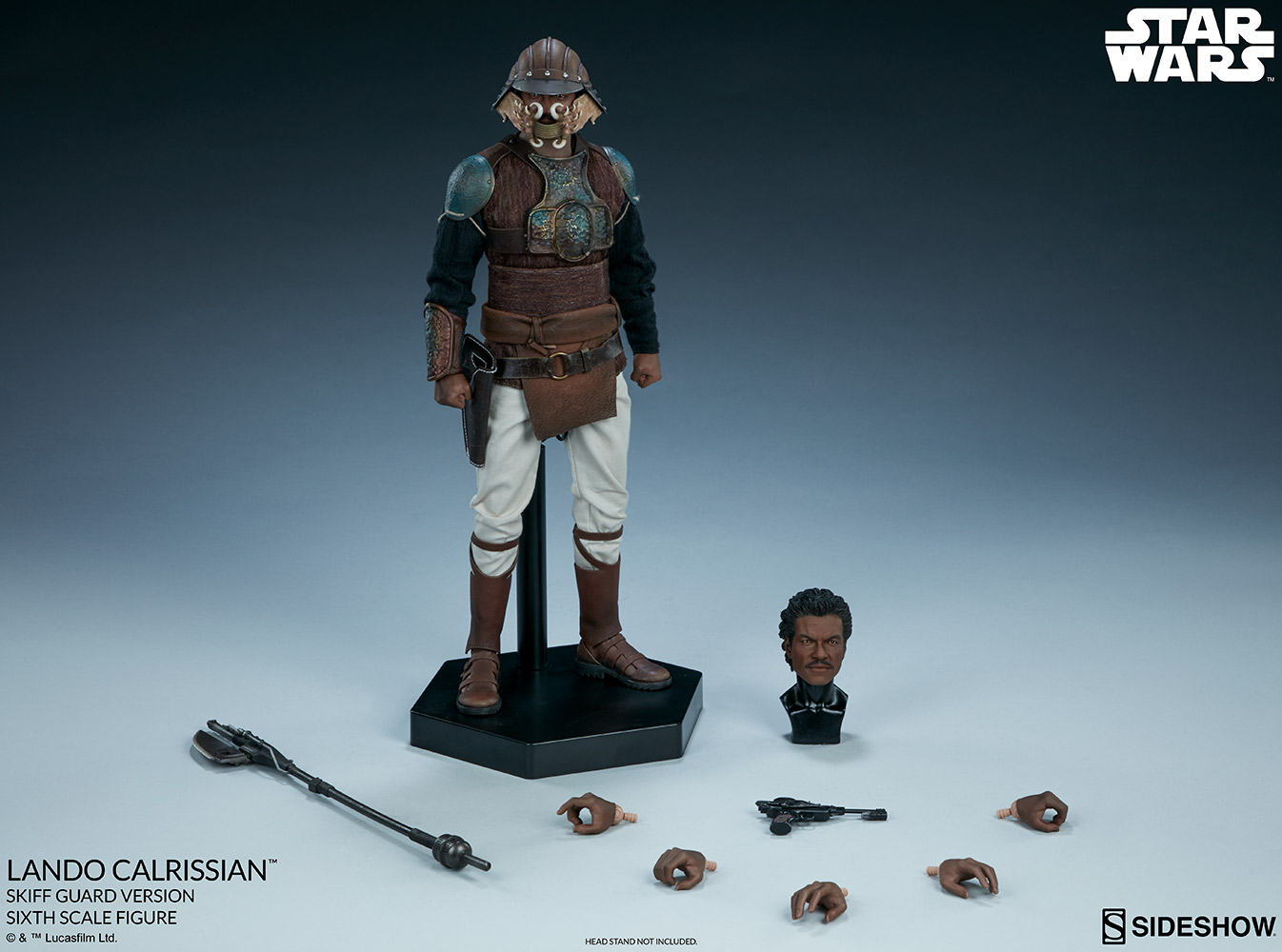 ROTJ Lando Calrissian (Skiff Guard Version) 1/6th Scale Figure 10