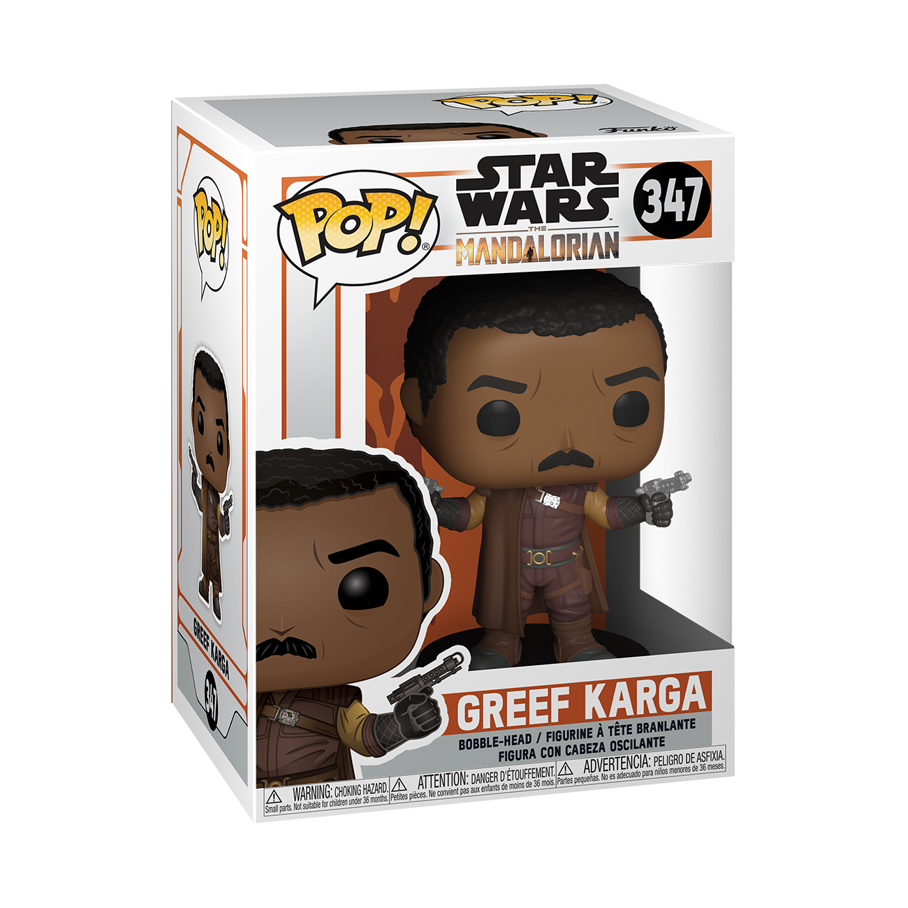 New The Mandalorian Greef Karga Bobble Head Toy available!