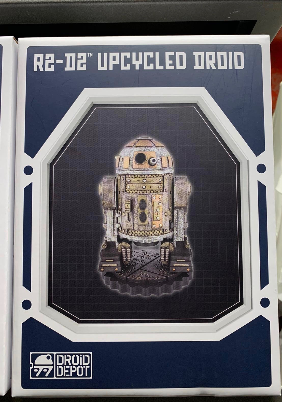 SWGE R2-D2 Upcycled Droid Metal Statue 1