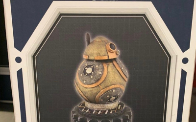 New Galaxy's Edge BB-8 Upcycled Droid Metal Statue available!