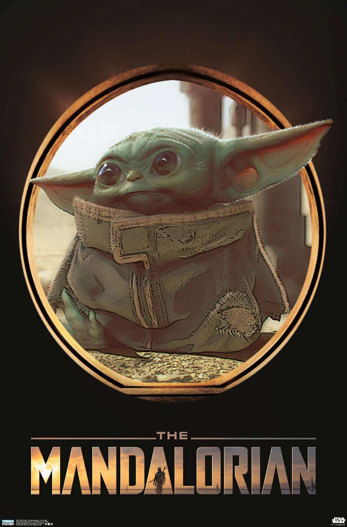 TM Baby Yoda (The Child) Poster 1