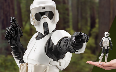 New Return of the Jedi Scout Trooper ARTFX+ Statue available for pre-order!