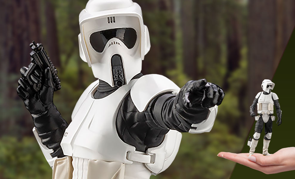 New Return of the Jedi Scout Trooper ARTFX+ Statue available for pre-order!