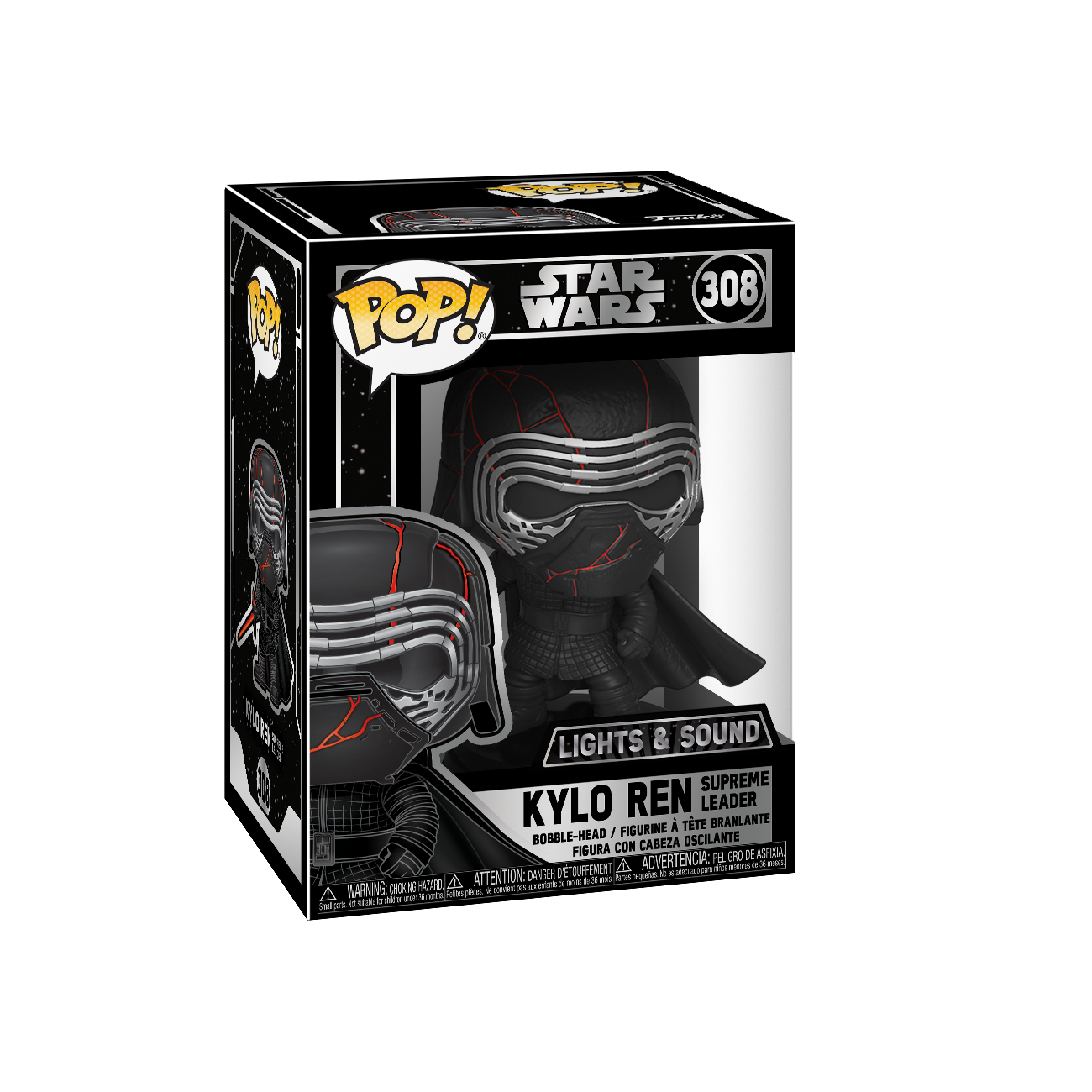 TROS Electronic Kylo Ren Bobble Head Toy 1