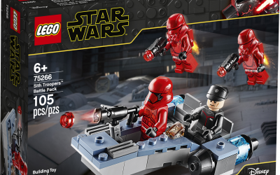 New Rise of Skywalker Sith Troopers Lego Battle Pack in stock!