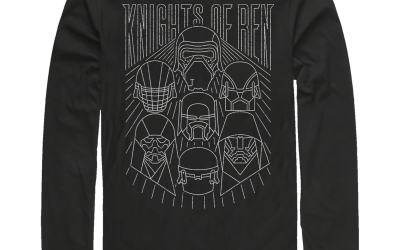 New Rise of Skywalker Knights of Ren Streak Long Sleeve T-Shirt available!