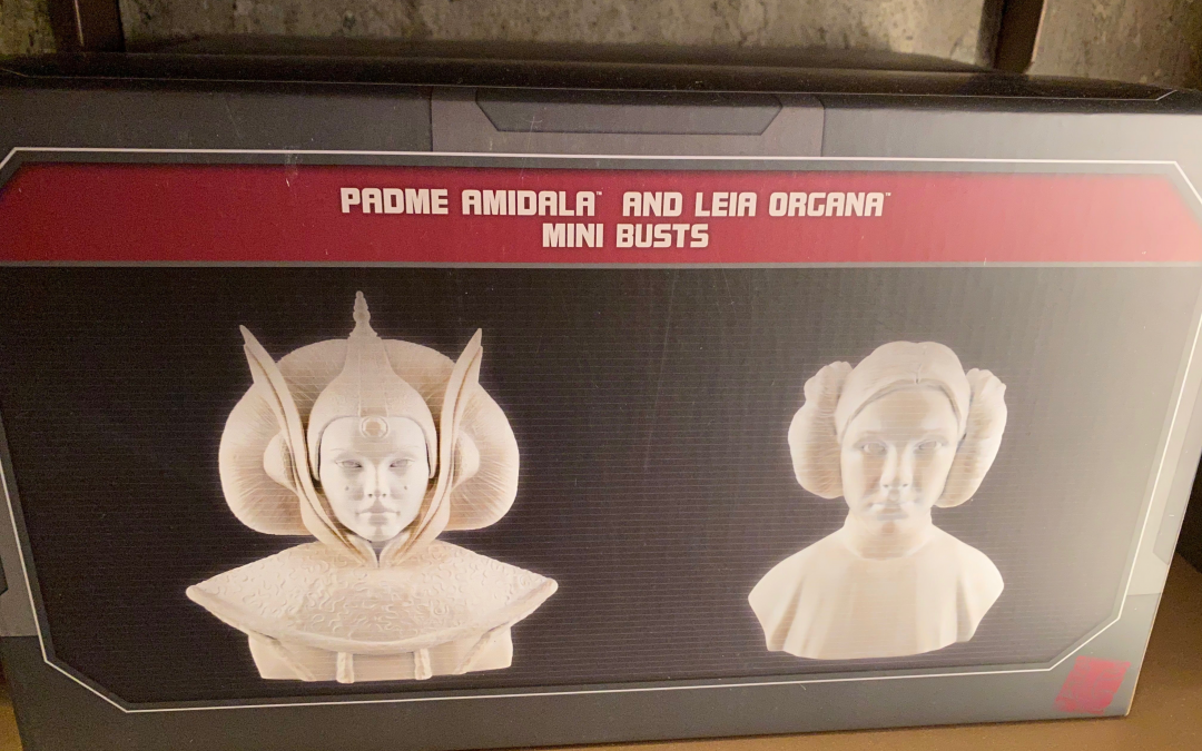 New Galaxy's Edge Padme Amidala & Leia Organa Mini Busts in stock!