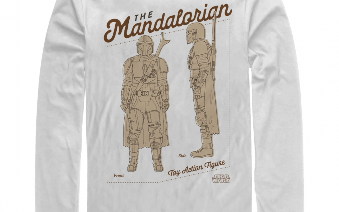 New The Mandalorian Toy Action Figure Long Sleeve T-Shirt available!