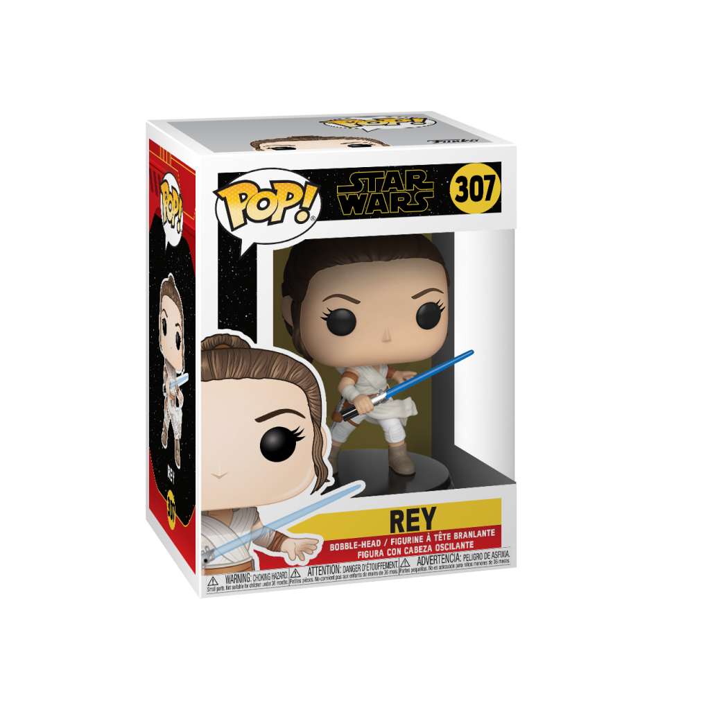 New Rise Of Skywalker Rey Bobble Head Toy Now In Stock!