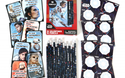 New Rise of Skywalker Valentines with Pencils Set available!