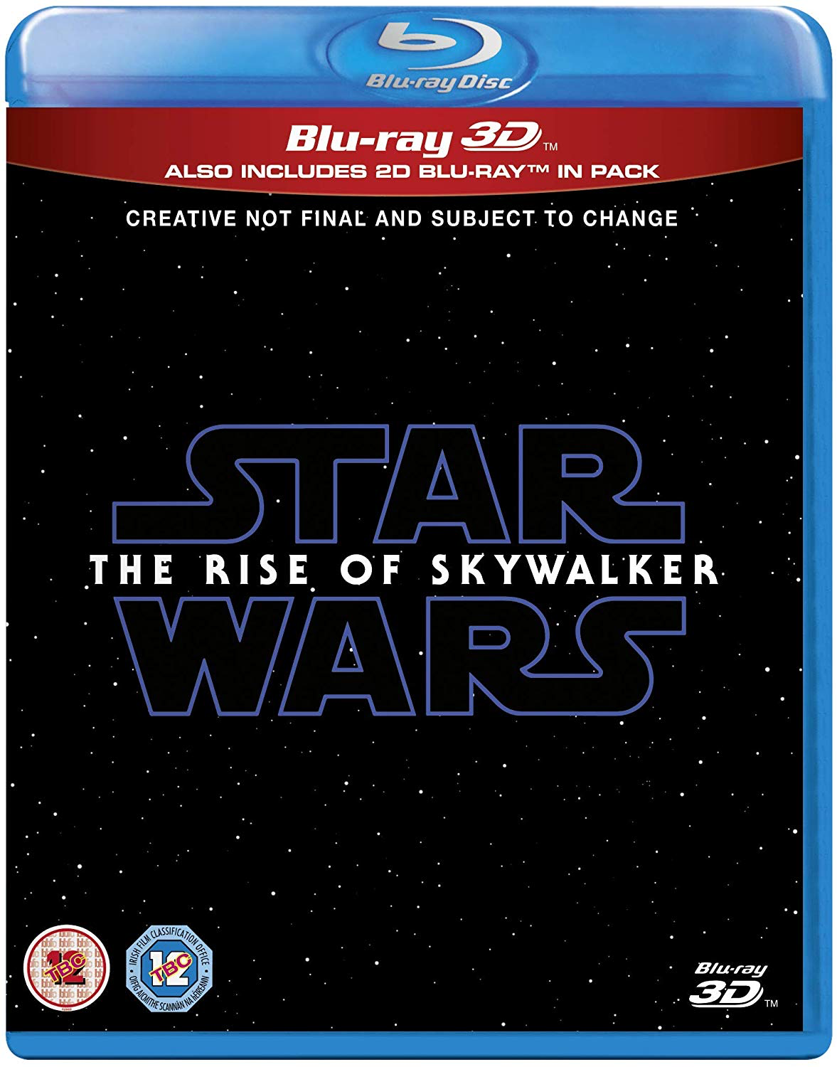 TROS Blu-ray 3D DVD