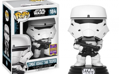 New Rogue One Combat Assault Tank Trooper Bobble Head Toy available!
