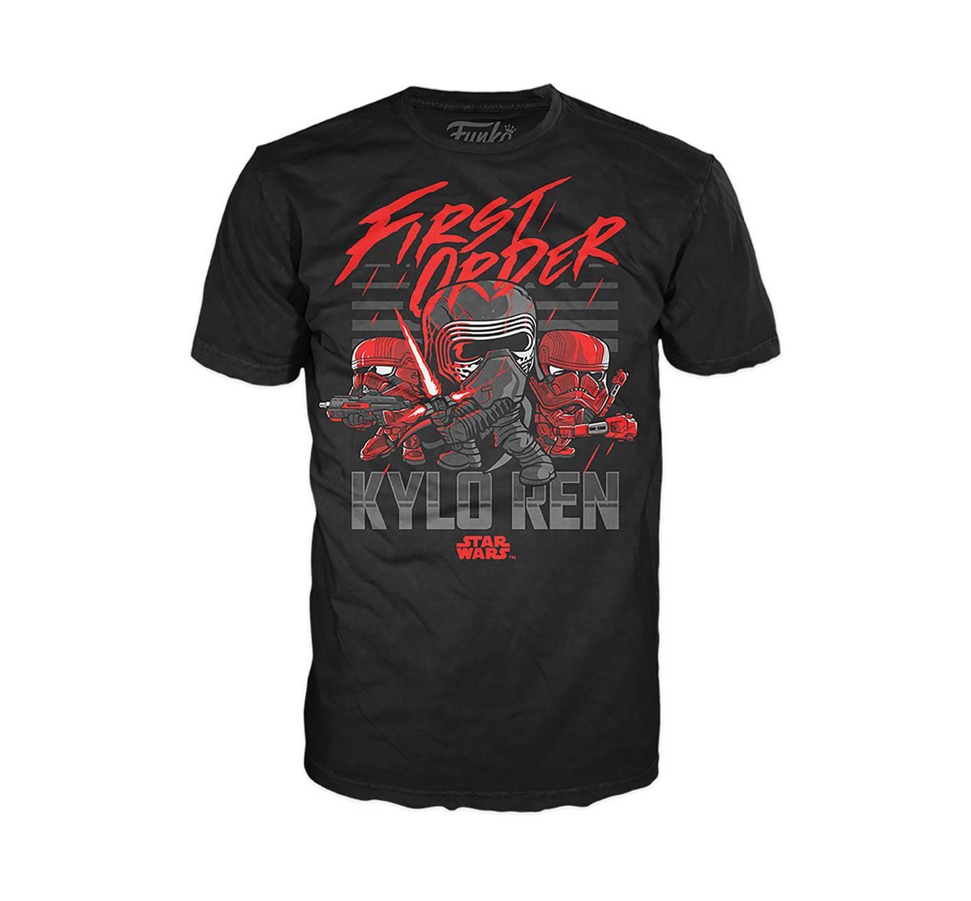 TROS Kylo Ren Bobble Head & T-Shirt set 3