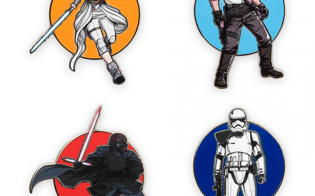 New Rise of Skywalker Pin Trading Starter Set available now!
