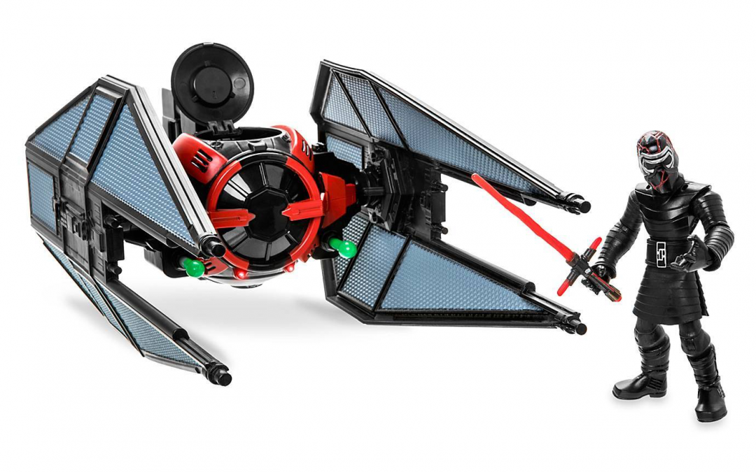 New Rise of Skywalker Kylo Ren with TIE Fighter Toybox Play Set in stock!