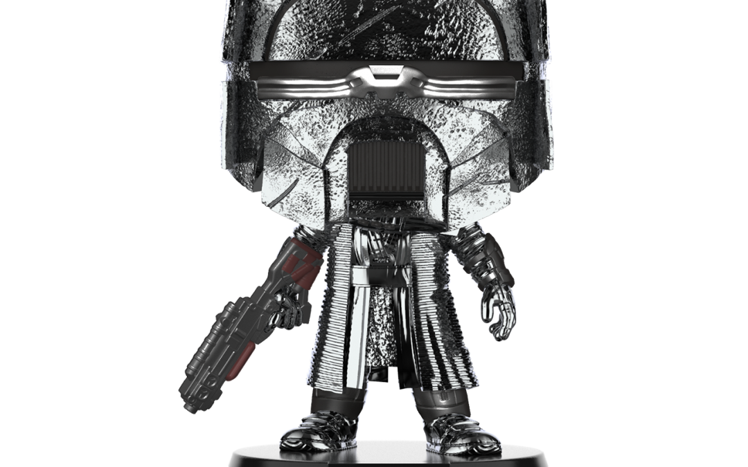 New Knight Of Ren (Blaster) Hematite Chrome Bobble Head toy available!