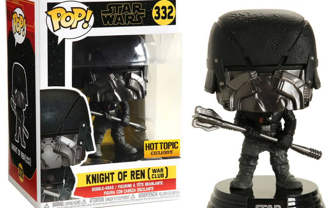New Rise of Skywalker Knight of Ren (War Club) Bobble Head Toy available!