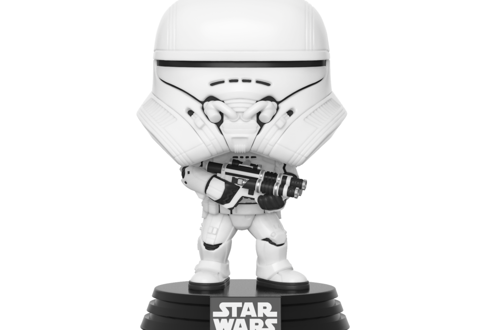 New Rise of Skywalker First Order Jet Trooper Bobble Head Toy available!