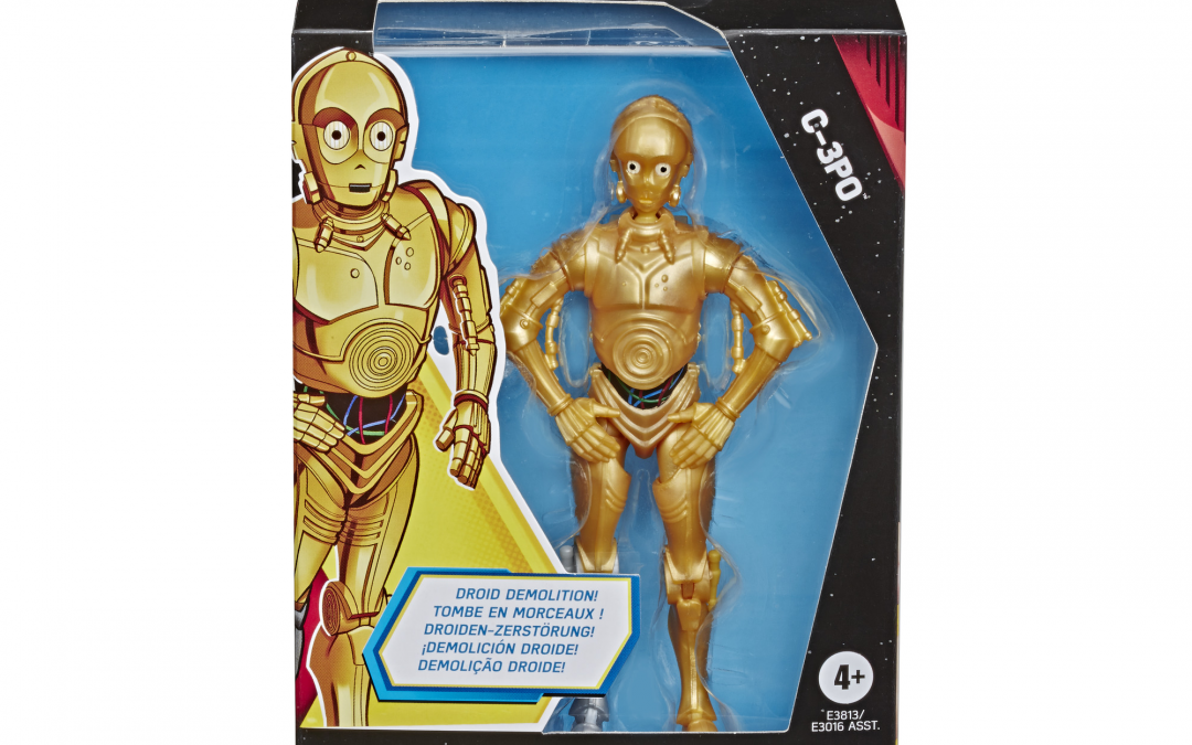 New Rise of Skywalker Galaxy of Adventures C-3PO Figure available!